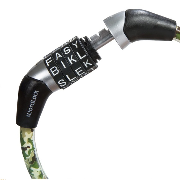 Wordlock Green Camo 8mm x 5' FT Combination Cable Lock - Picture 6 of 16